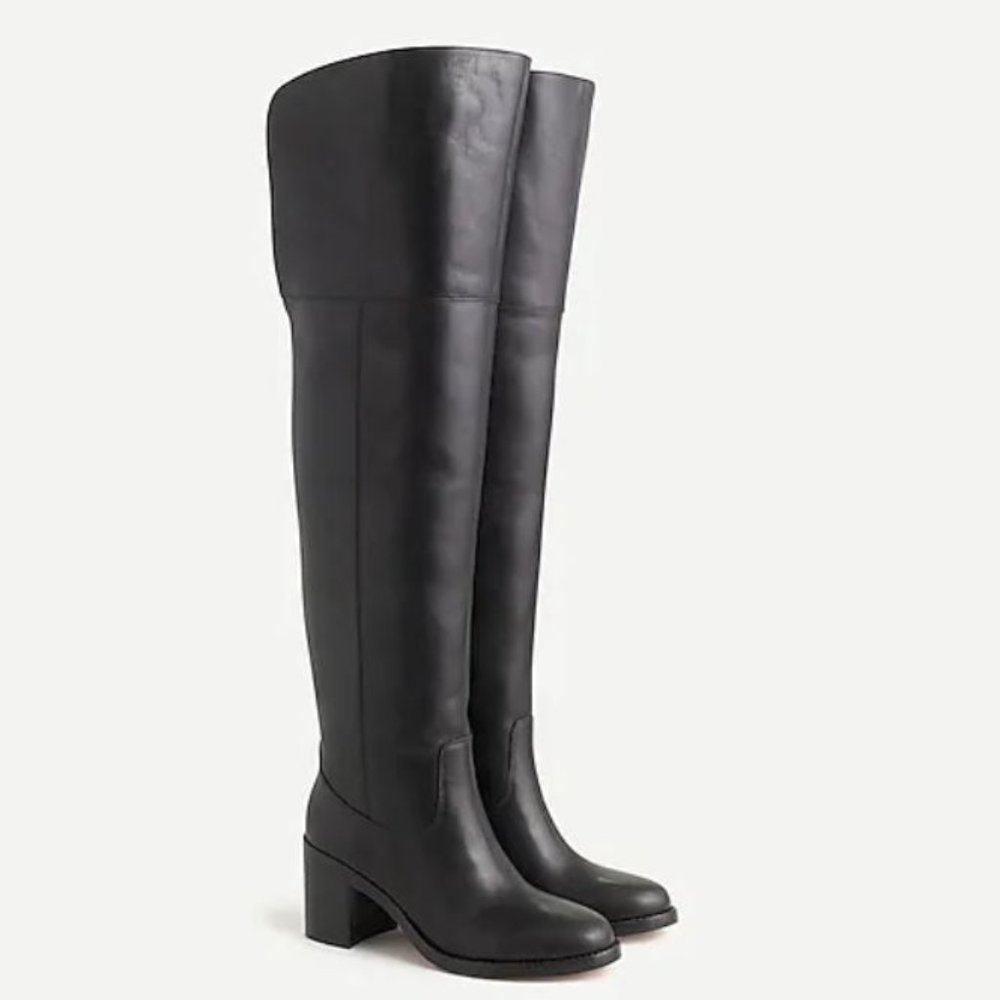J. Crew 'Over The Knee' Leather Boot Sz 8.5 NWOB